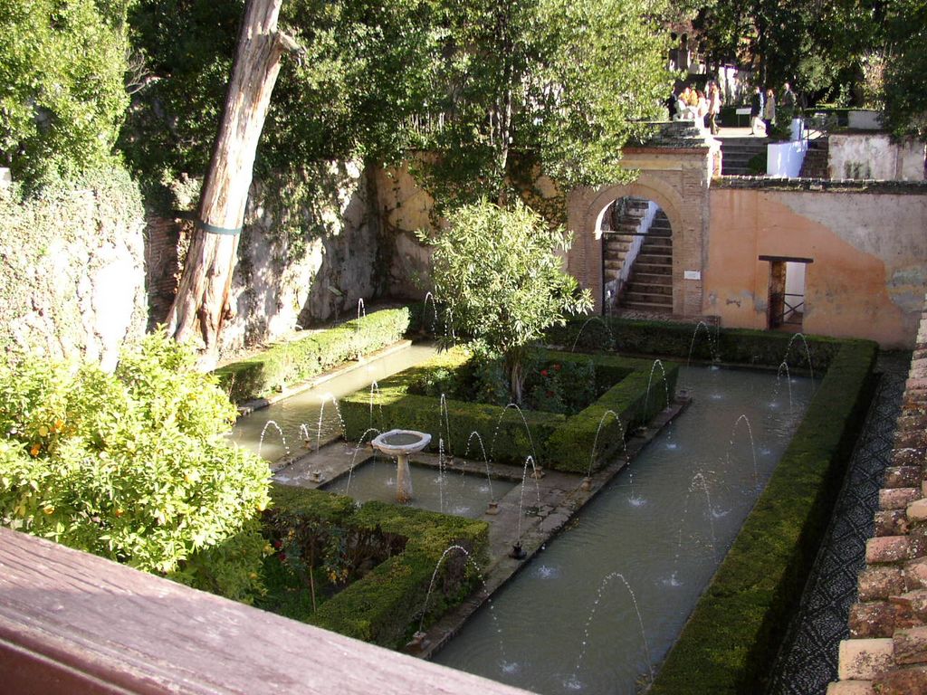 Grenade : Jardins du Generalife