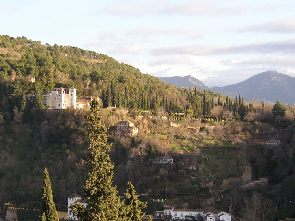 Grenade depuis le quartier de l'Albacin