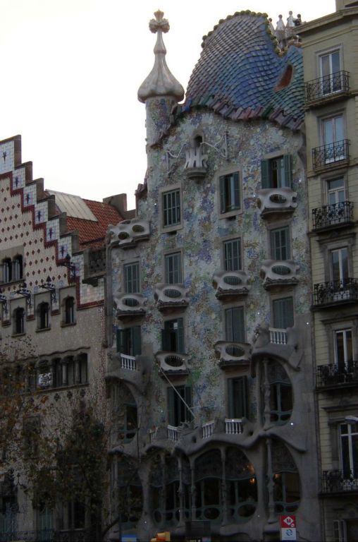 Casa Batllo (Architecte : A. Gaudi)