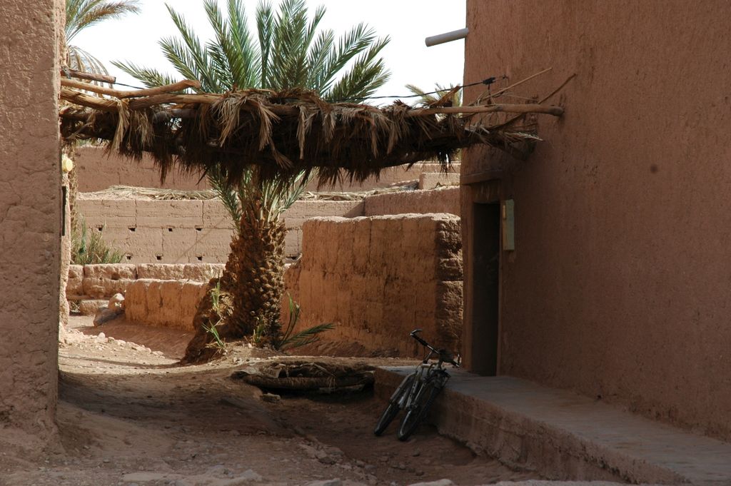 dans les rues d'Oulad Driss