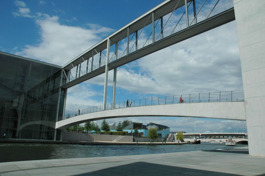 Passerelle au-dessus de la Spree