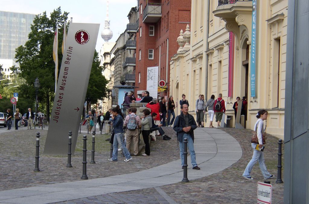 Entrée du musée juif