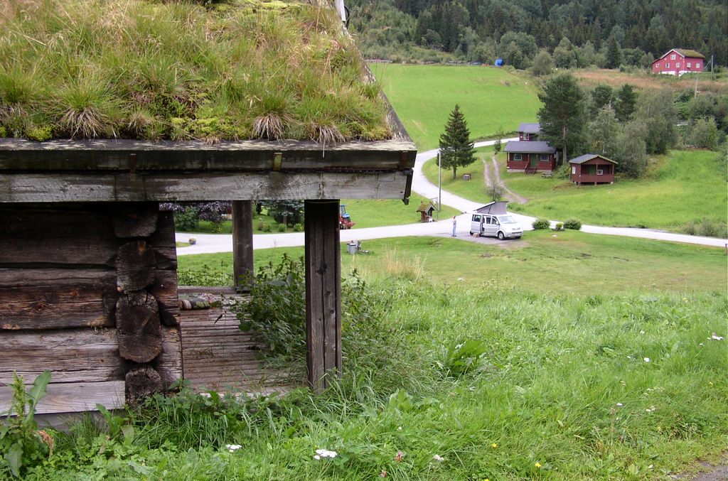 vue sur le camping