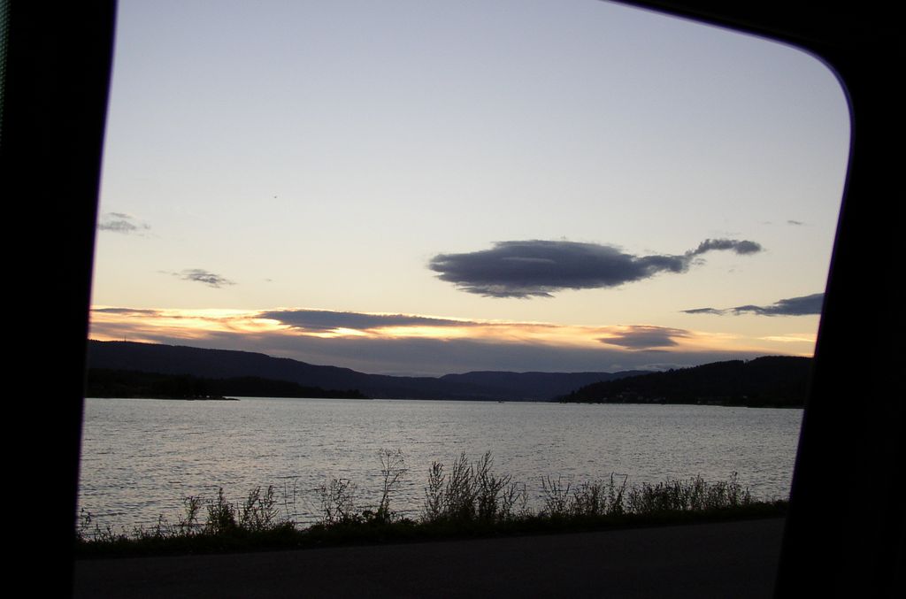 Camp sauvage près de Svelvik
