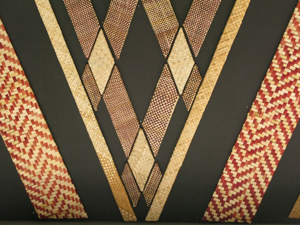 Tissage traditonnel en flax (graminée locale)