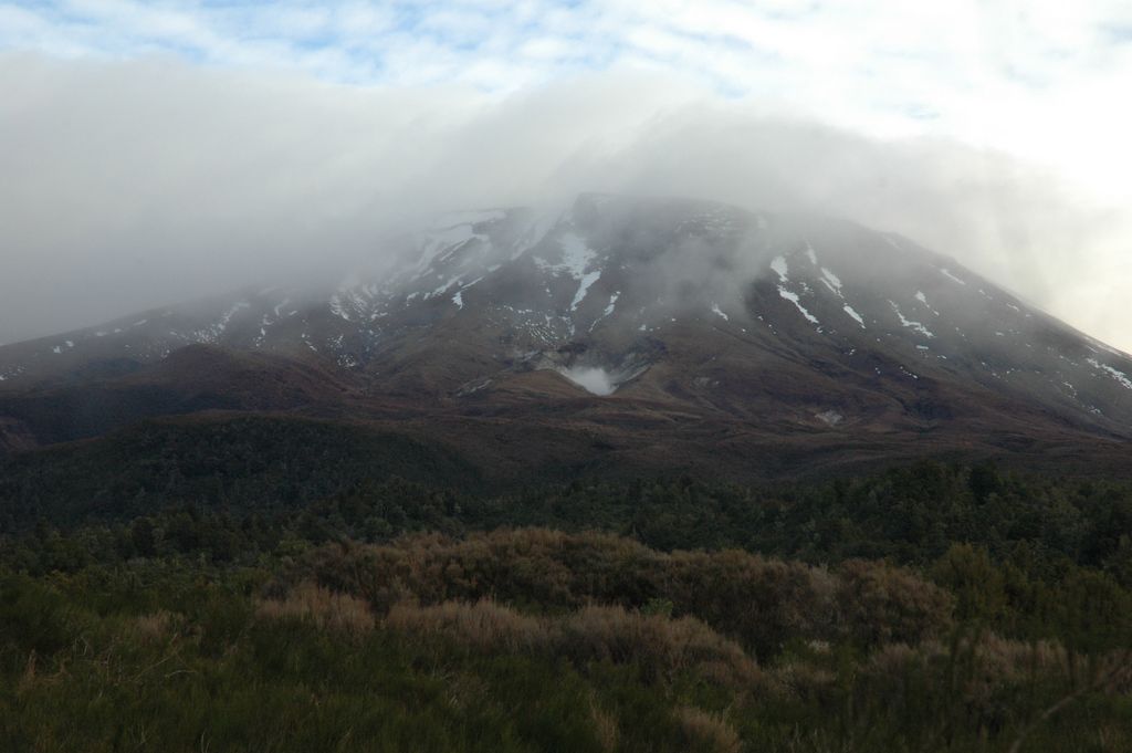 Brume sur le Tangariro National PArk