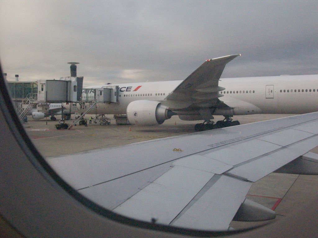 Départ de Roissy CDG