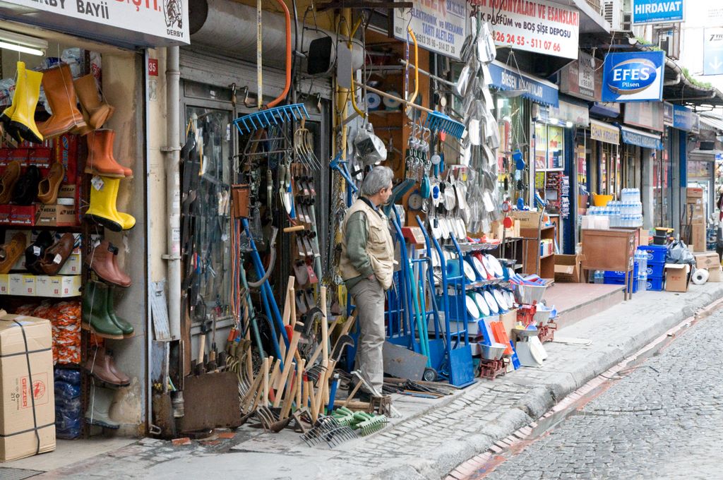 Promenade dans Küçük Bazar