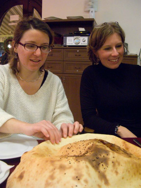 Au restaurant, le pain : gonflé !