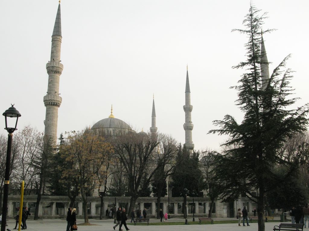 Dernière vue sur l'Hippodrome et la mosquée bleue