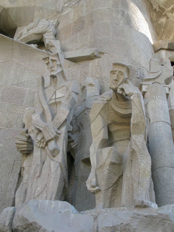 Détail de la Façade de la Passion