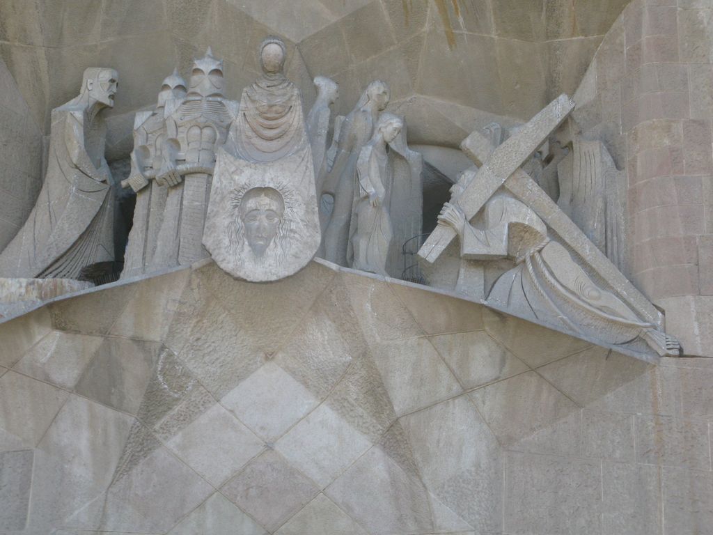Détail de la Façade de la Passion