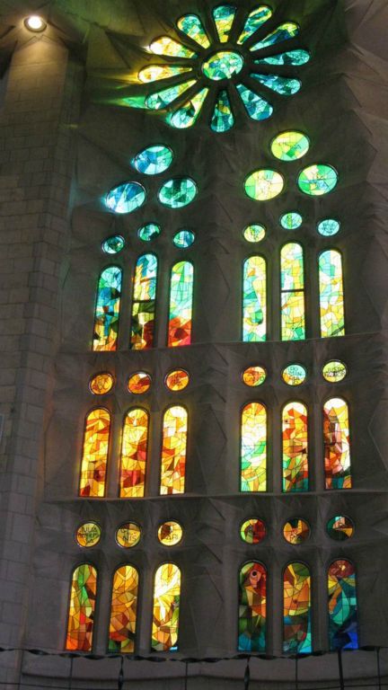 Intérieur de la Sagrada Familia