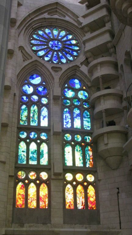 Intérieur de la Sagrada Familia