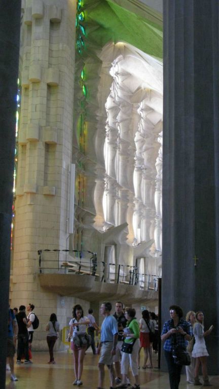 Intérieur de la Sagrada Familia