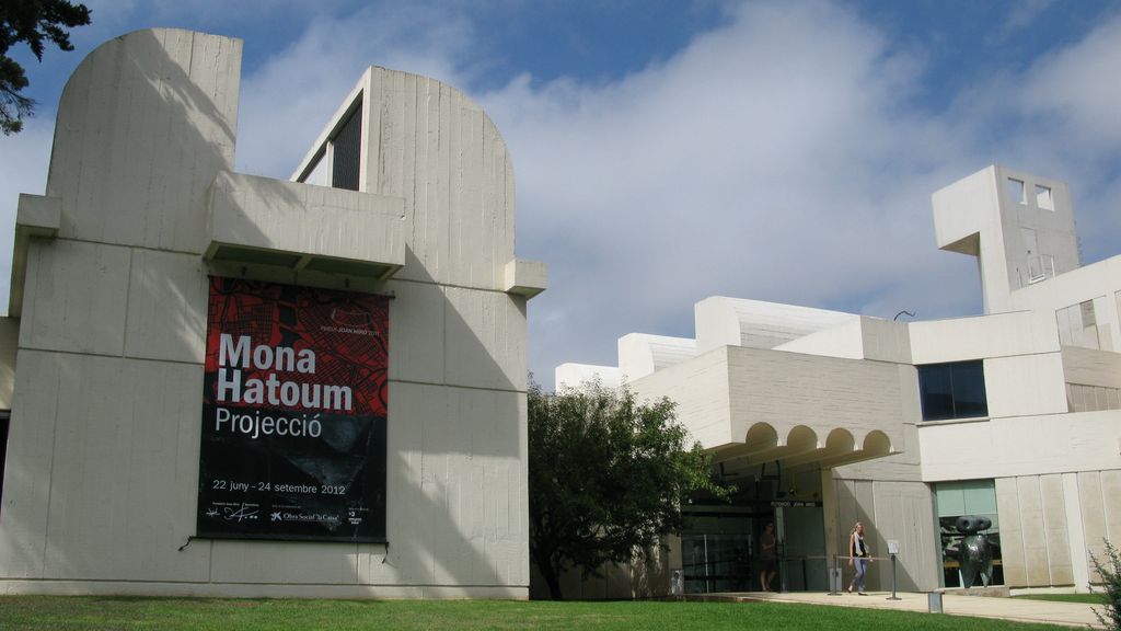 Fondation Miro dans le quartier de Montjuïc, ancien quartier juif, quartier central des JO de 1992