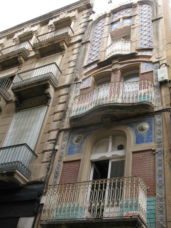 Immeubles style Art Nouveau à Reus