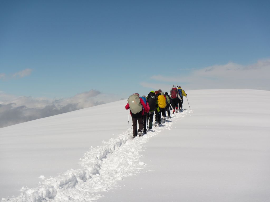 Montée vers l'Alpe di Rittana