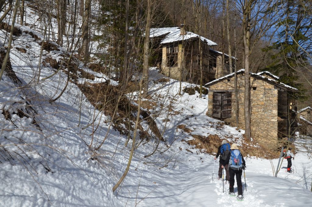 Descente dans la combe Diano