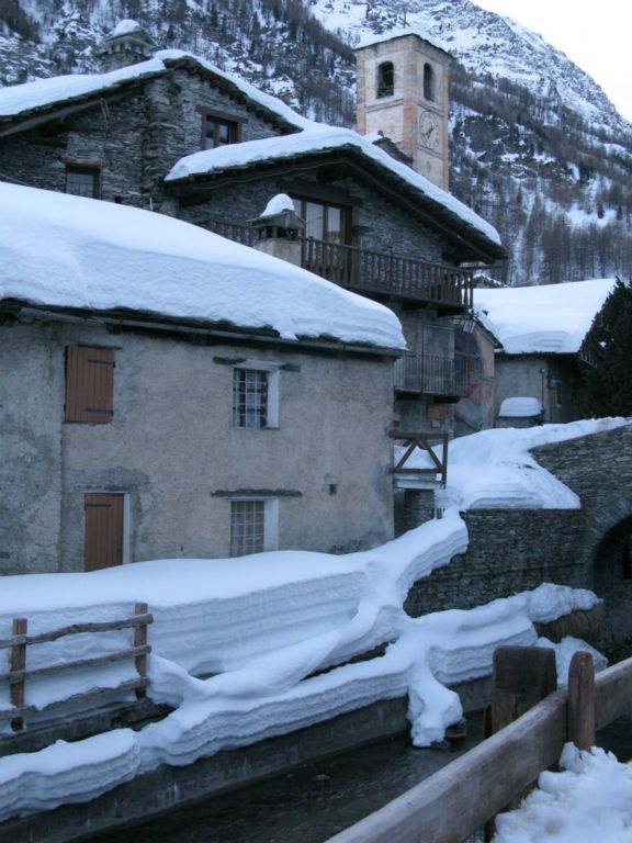 Le village de Chianale