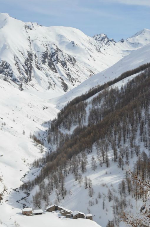 Montée vers le col Agnel