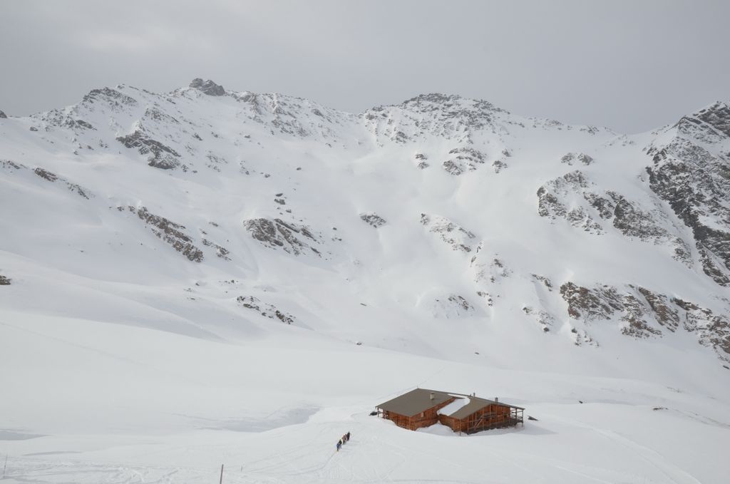 Retour vers le refuge Agnel