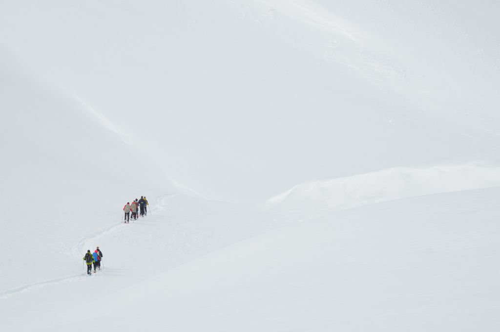 Descente de la vallée de l'Aigue Agnelle