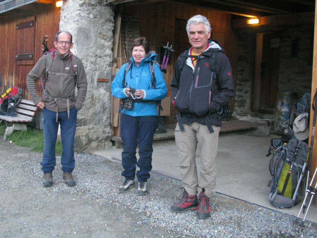 Départ pour Kreuz Spitze en aller-retour