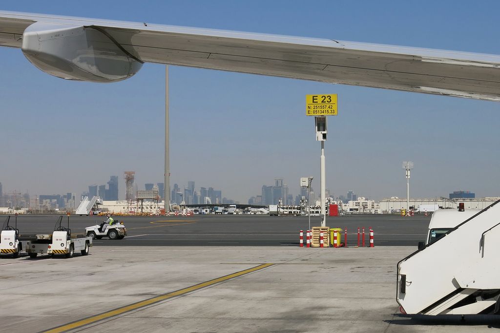 Escale à l'aéroport de Doha (Qatar)