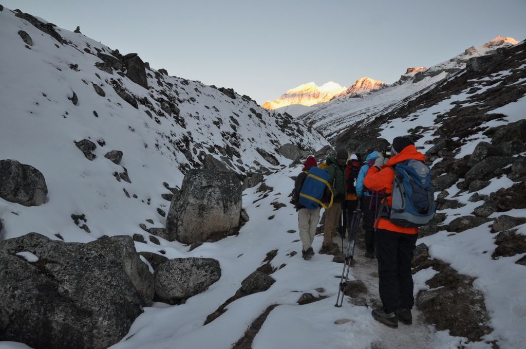 Sur le chemin du Larkya La
