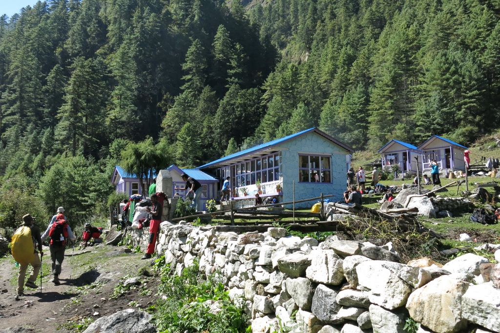 Le lodge de la pause déjeuner