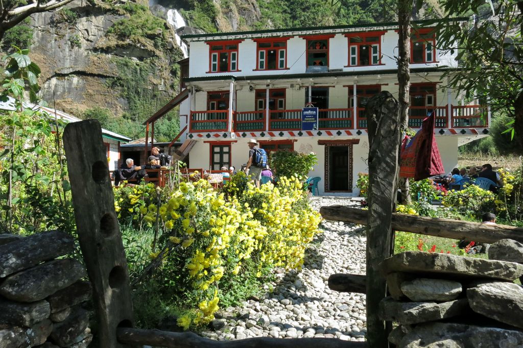 Le lodge de notre pause déjeuner
