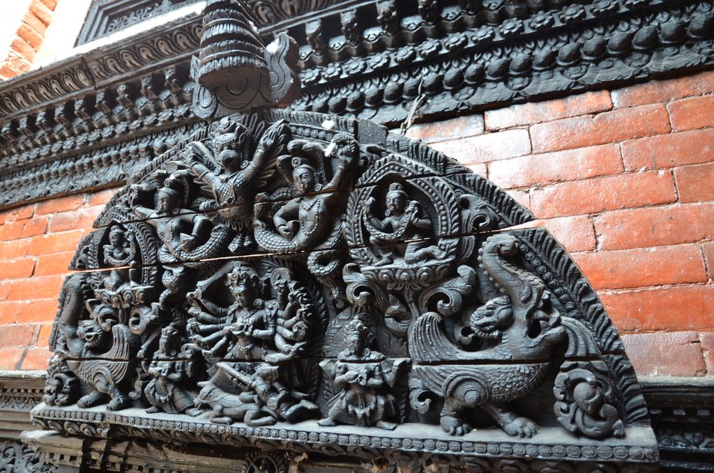 Détail d'un fronton