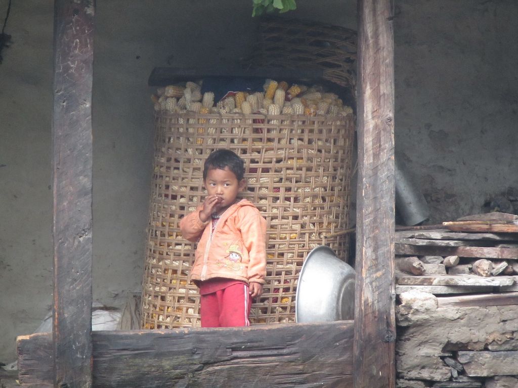 Dans le village de Salleri