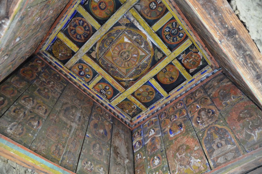 L'intérieur du chorten