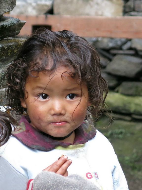 Dans village de Namrung