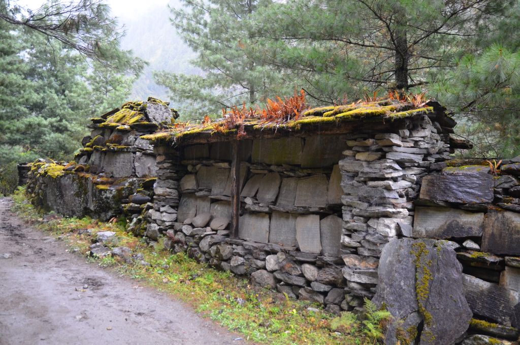 Mur de mani typique