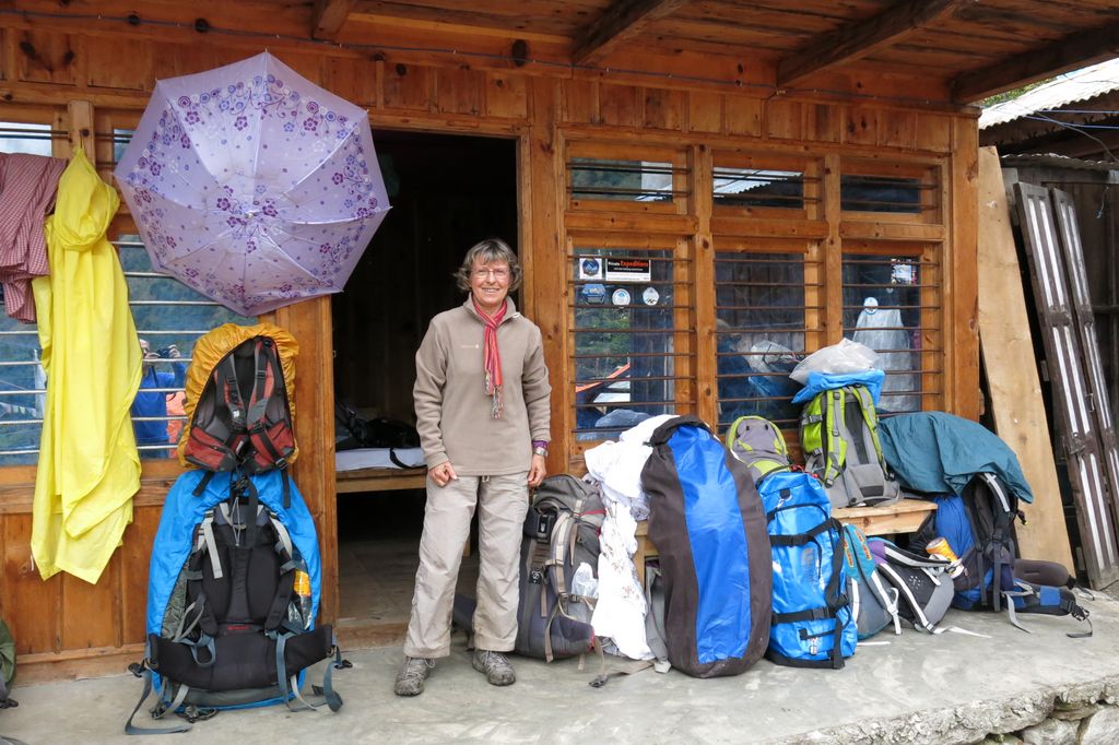 On fait étape à Lho au lieu de Shylla (pas de lodge disponible)