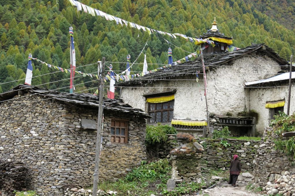 Visite du village de Lho