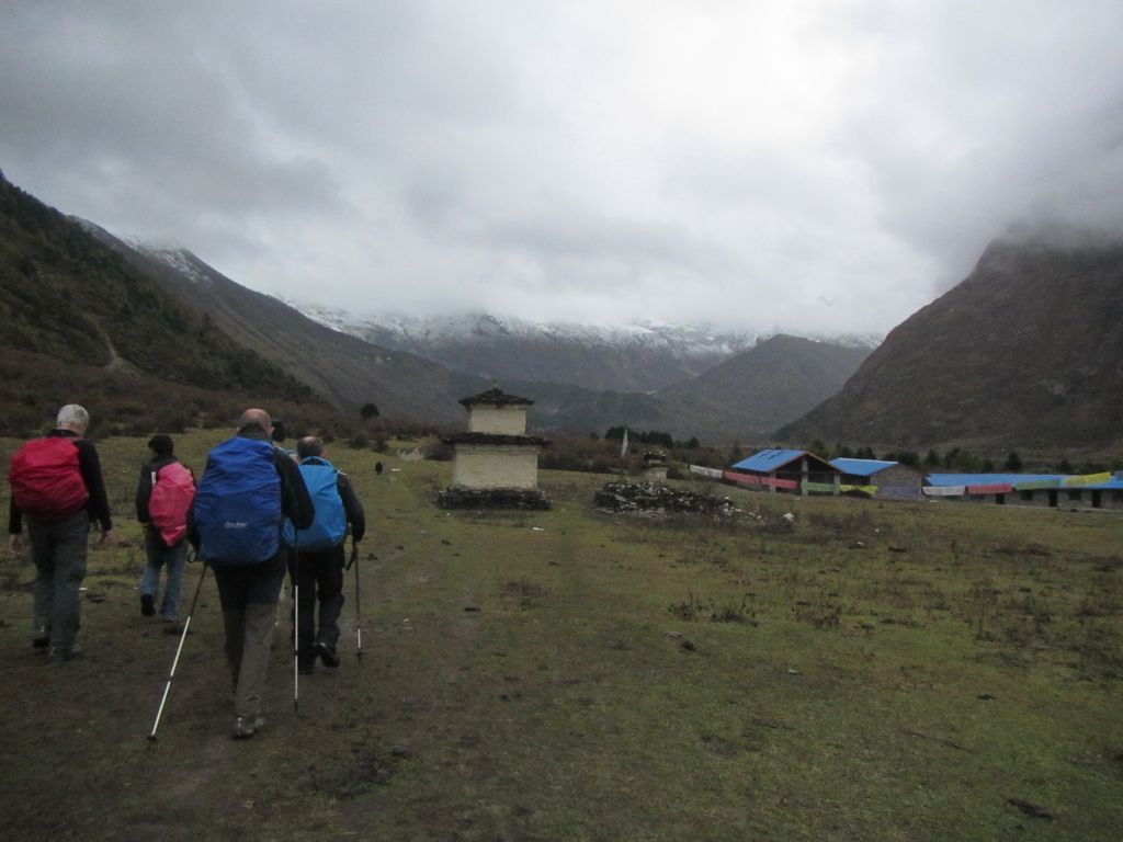 Arrivée à Sama Gompa