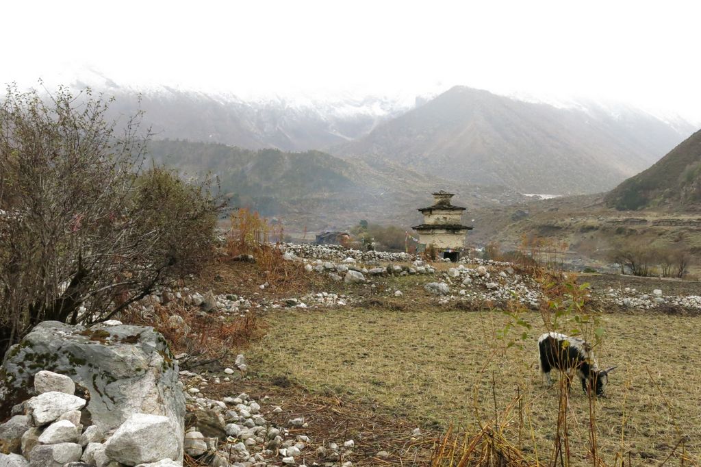 Arrivée à Sama Gompa