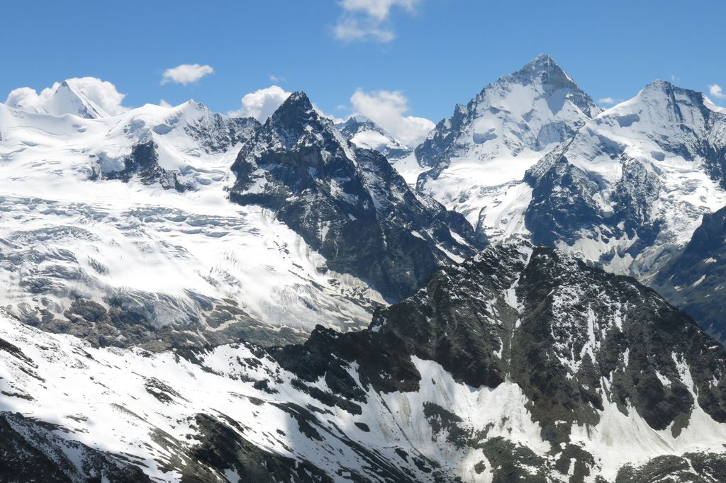 Un panorama de rêve avec, bien sûr, la Dent Blanche
