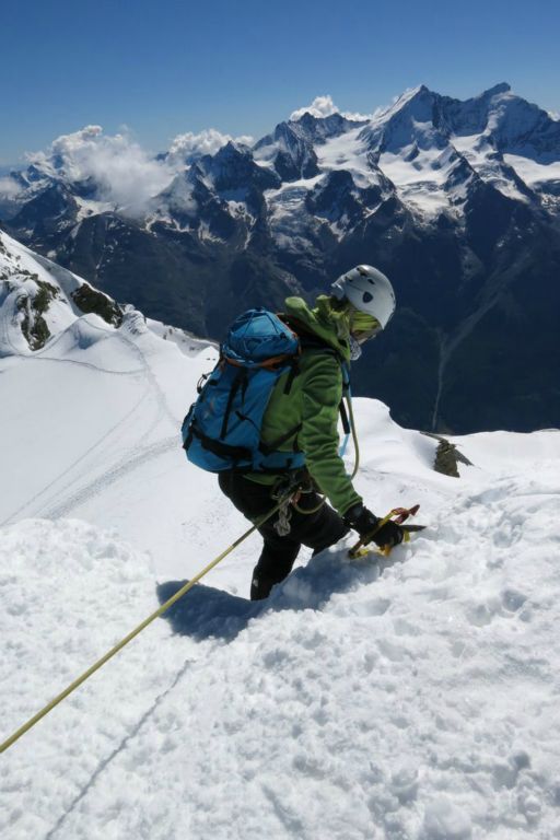 Début de la descente