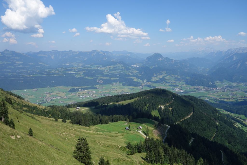Sur la route à péage "Rossfeld strasse", près de Berchtesgaden