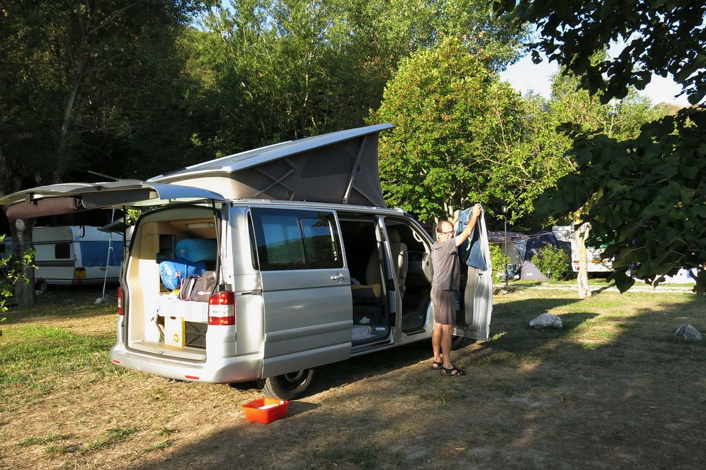 Ultime étape à Bobbio (Italie) avant d'arriver en France