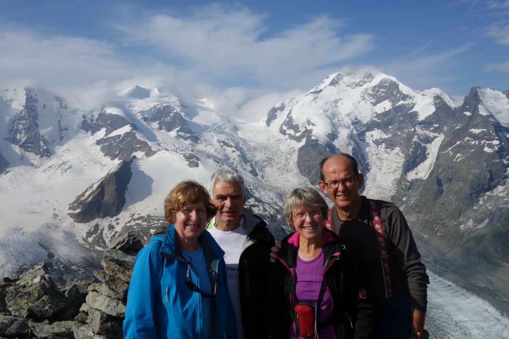 Au sommet du Mount Pers