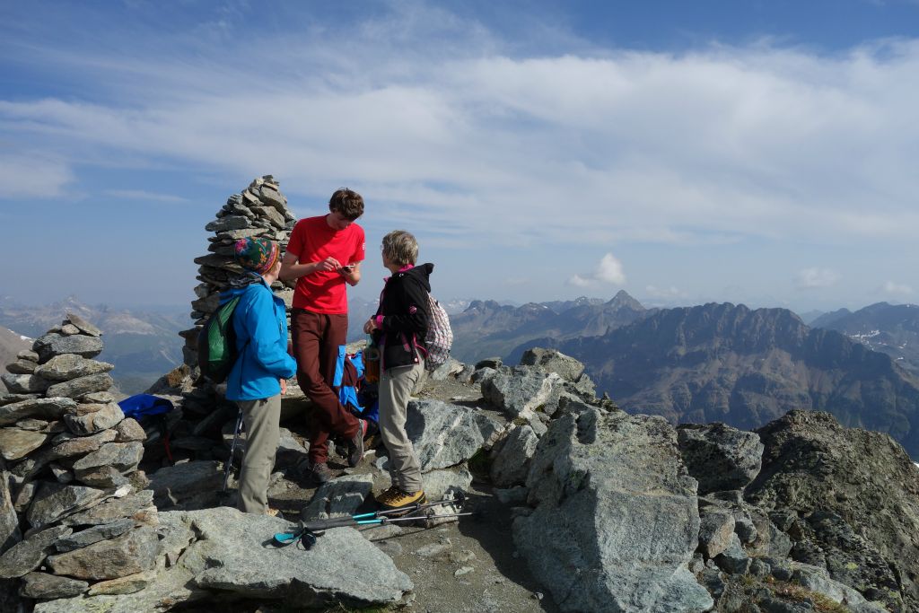 Au sommet du Mount Pers