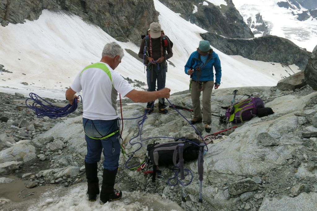 La partie glaciaire est terminée