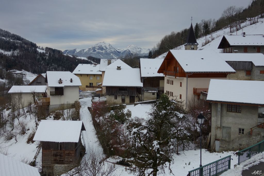 Vue sur Le Bouchet depuis notre chambre