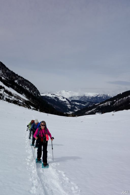 En direction du Col des Aravis